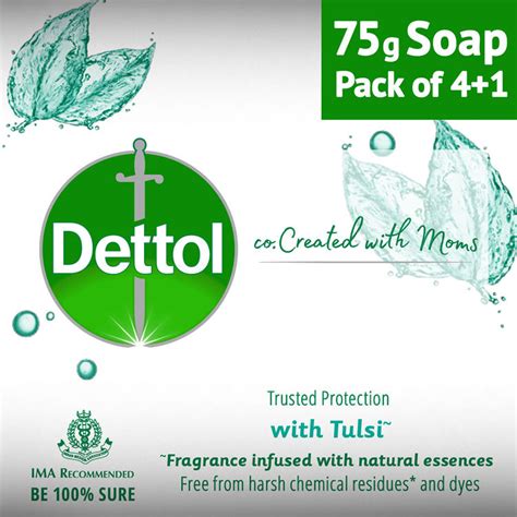 Dettol Tulsi Soap 375 Gm 5 X 75 Gm Price Uses Side Effects