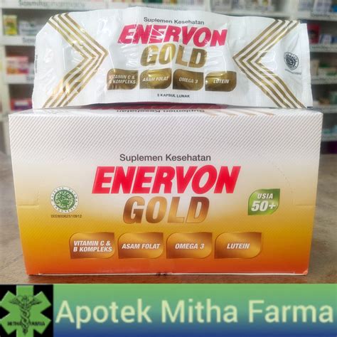 ENERVON C GOLD 5 SOFT KAPSUL PER STRIP Lazada Indonesia