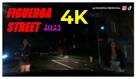 2023 Figueroa Street In 4k At Night Cheek Chasers Youtube