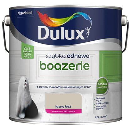 Farba DULUX szybka odnowa Boazerie Jasny beż 2 5l JASNY BEŻ Cena