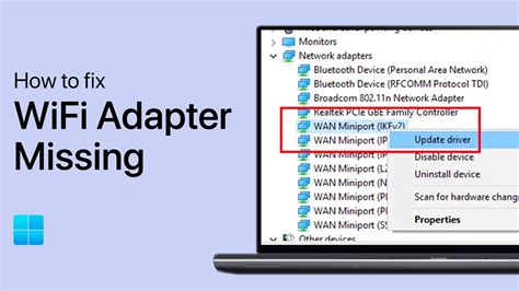 How To Fix Wifi Adapter Missing On Windows 1011 — Tech How