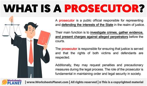 What Is A Prosecutor Definition Of Prosecutor