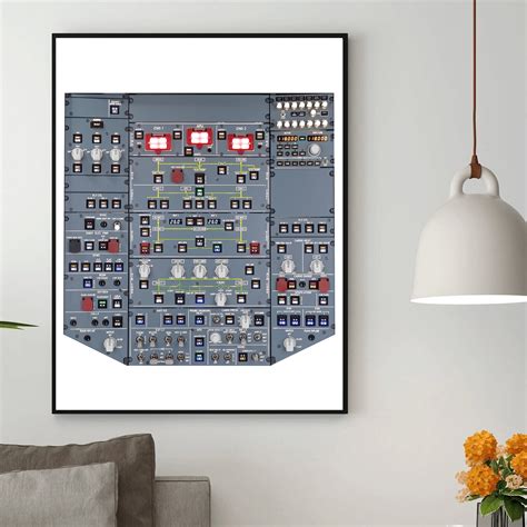 Airbus A320 Overhead Panel Premium Matte Vertical Poster sold by Cesar ...