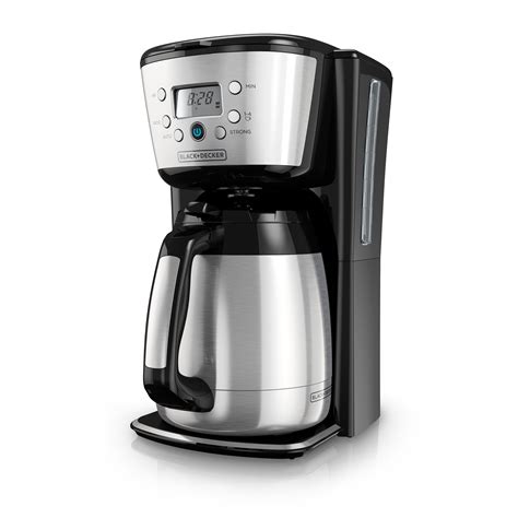 Black Decker Black Cup Drip Coffee Maker With Thermal Carafe