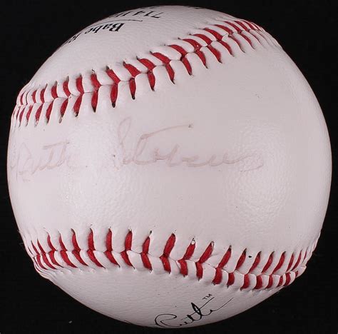 Julia Ruth Stevens Signed Babe Ruth Commemorative Baseball Inscribed