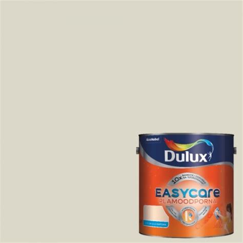 DULUX EasyCare Solidny Szary Beż 2 5 L Farba do ścian i sufitów