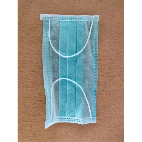 Pp Non Woven Surgical Face Mask Ear Loop Packaging Size Piece At