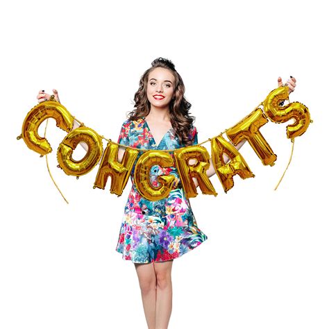 Buy Treasures Giftedgold Congrats Balloons Graduation Decorations