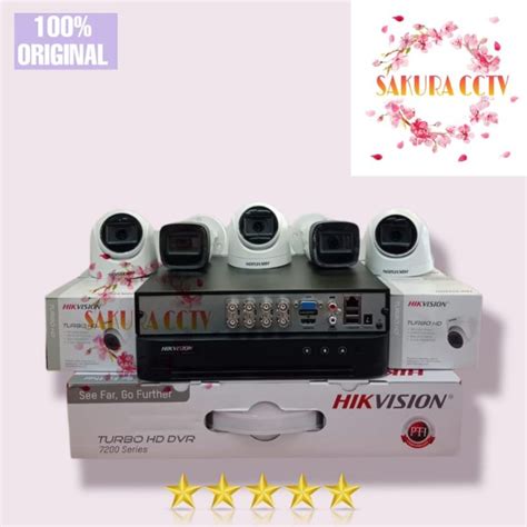 Jual Paket Cctv Hikvision Channel Kamera Mp P Full Hd Original