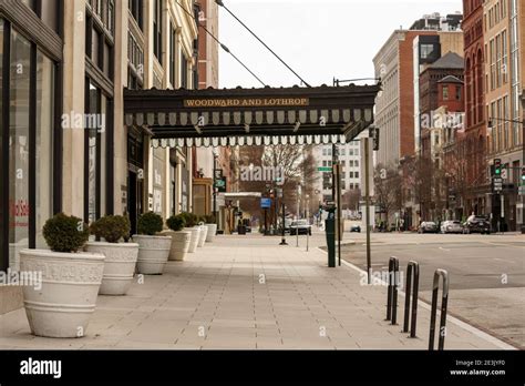 Washington DC, USA - January 17, 2021: Woodward and Lothrop Building Downtown Washington DC ...