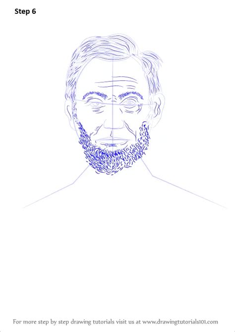How To Draw Abraham Lincoln Politicians Step By Step