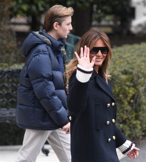 Melania Trump and Barron seen for first time since Donald became felon