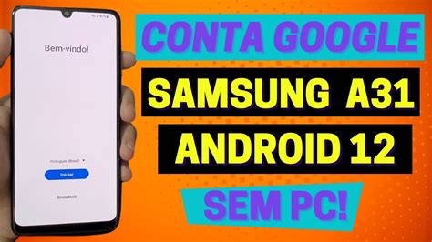 Remover Conta Google Samsung A Atualizado Android Sem Pc Novo