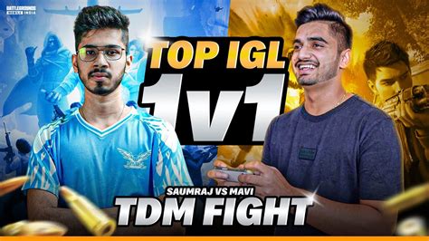 SaumRaj Vs MAVIOP TOP IGL S Intense Tdm Fight YouTube