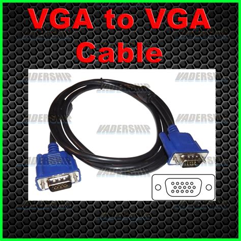 Vga Cable Male To Male Vaderships Amusements And Parts