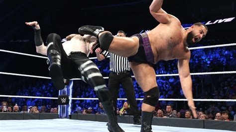 Rusev Vs Aiden English SmackDown LIVE Oct 23 2018 WWE