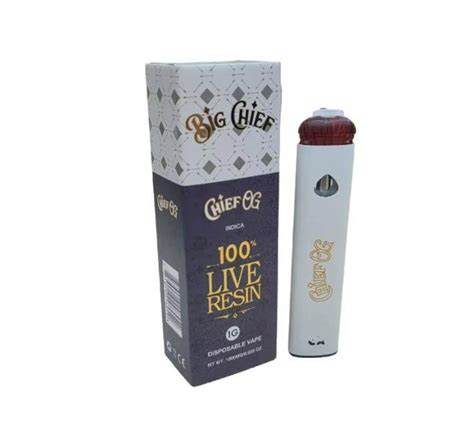 Big Chief Disposable Vape Pen Electronic Cigarettes Ml Rechargeable