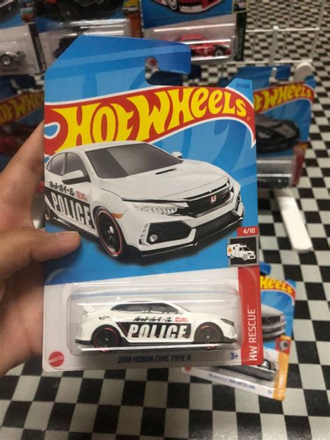Hot Wheels Honda Civic Type R Hobbies Toys Toys Games On Carousell