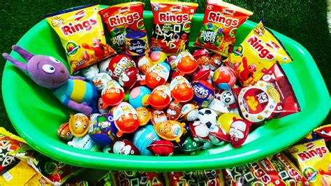 100 Surprise Eggs And Balls 40 Lots Of Kinderjoy Surprise Eggs And Puzzle Balls More Than 100