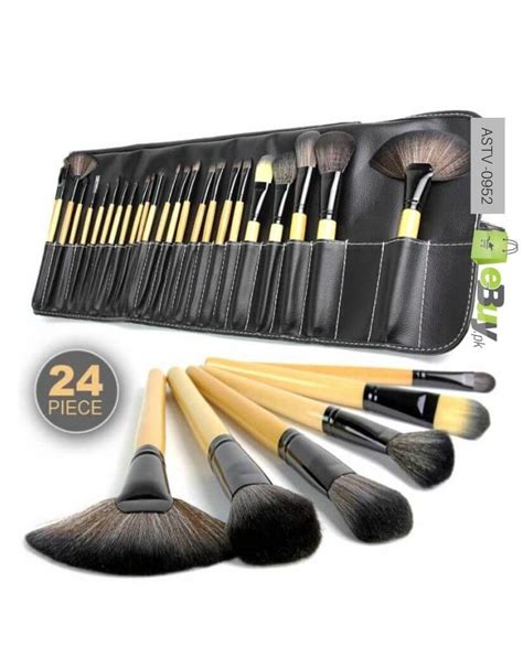 Piece Set Pink Glory Makeup Brushes Carrying Case Saubhaya Makeup