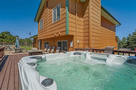 BR Mountain Views Hot Tub Ping Pong Pool Table Home Rental In Woodland Park