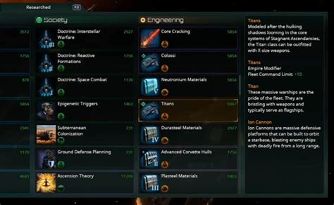 Stellaris Titan Research Chain Guide High Ground Gaming