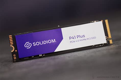 Solidigm P41 Plus SSD 1TB Hands On Play A New Player Who Can Be Used