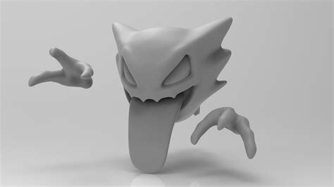 Artstation Haunter Pokemon 3d Model Resources