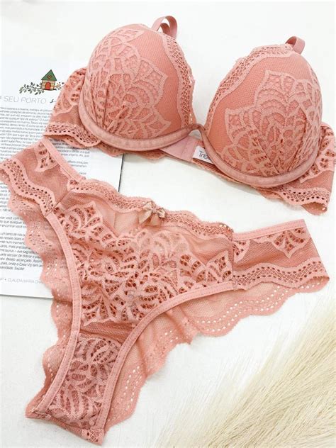 Conjunto Romance Aro Inteiro Conheça a Treacy Lingerie uma marca de