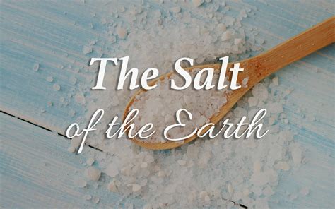 Salt of Earth - Ottawa Church of Christ