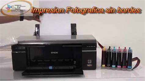 Impresora Epson Stylus Foto T50 Con Sistema De Tinta Continua STC YouTube