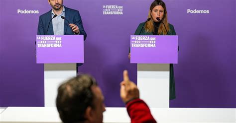 Ultimátum de Podemos a Yolanda Díaz Le hemos propuesto cerrar un