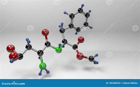 Aspartame, APM, Molecule. Sugar Substitute And E951. Sheet Of Paper In A Cage. Structural ...