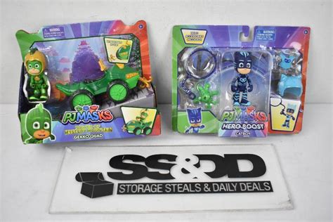 2 Pc PJ Masks Mystery Mountain Quads Gekko AND Catboy 19 Retail