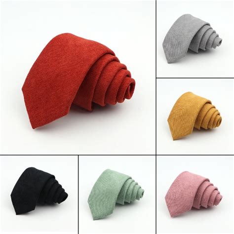 Zonfaz 7cm Solid Color Velvet Silk Neckties For Men Soft Fashion