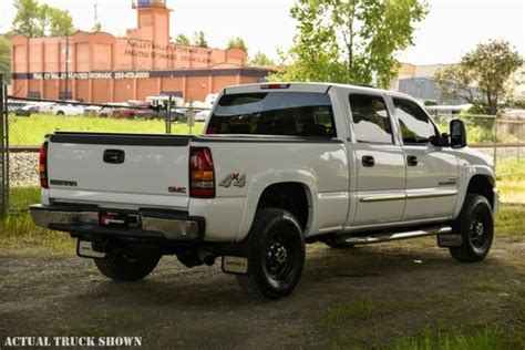 2007 Gmc Sierra 2500hd Classic Slt 4d Crew Cab Duramax 66l V8