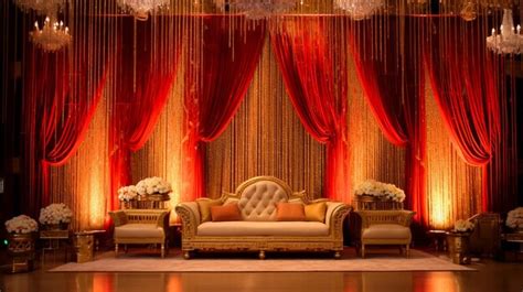 Premium Ai Image Indian Wedding Decoration