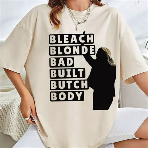 Ripp Junc Blonde Bad Built Butch Body Tee Jasmine Crockett Sold By