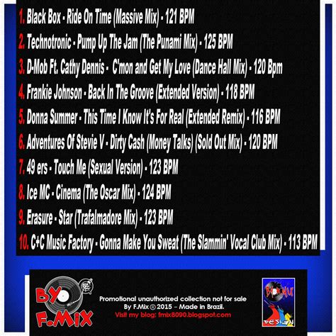 By F Mix V A Definitive Collection Hot Dance Songs CDA Promo Kbps
