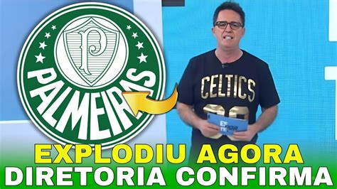 DECISÃO TOMADA DIRETORIA SURPREENDEU A TODOS ÚLTIMAS DO PALMEIRAS