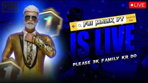 PUBG LIVE FBI MALIK LIVE Full Chill Masti Full Rush Gameplay