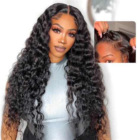 Ohmypretty Wear Go Glueless 9x6 Lace Loose Deep Wave Wig M Cap Pre Cut