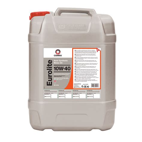 Product | COMMA EUROLITE 10W40 Semi Synthetic Semi synthetic, high ...