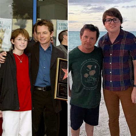 Michael J. Fox’s Look-Alike Son Sam Is His Best Buddy! See Photos of the Actor’s Eldest Child