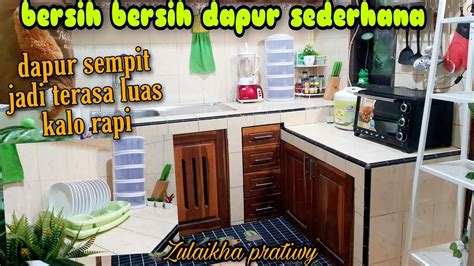 BERSIH BERSIH DAPUR SEDERHANA Cleaning Motivation Bersih Bersih