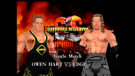 War Zone WWF Attitude Matches Owen Hart Vs Edge YouTube