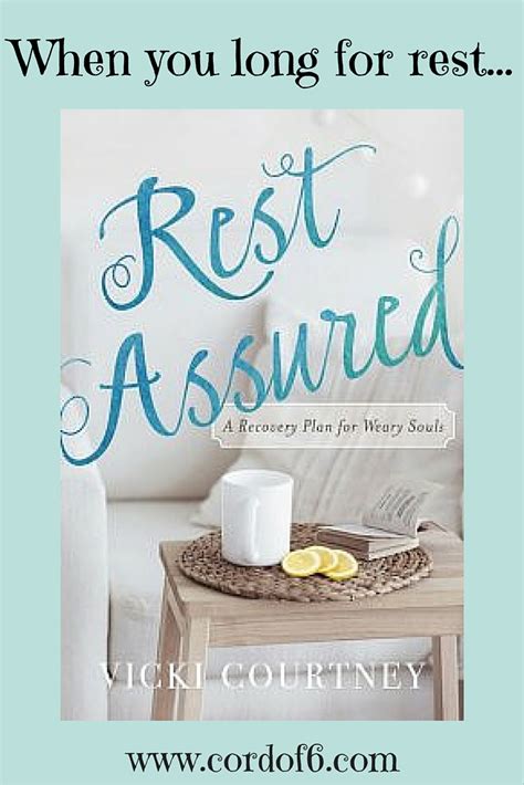 Rest Assured Book Review Cord Of 6