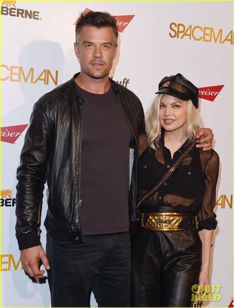 Josh Duhamel Gets Support From Fergie At Spaceman Premiere Watch