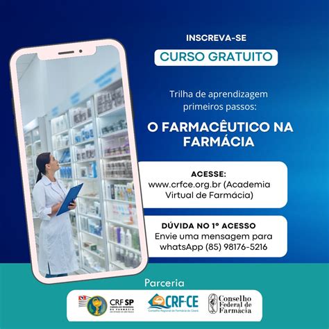 Farmacia Tempo De Curso - Curso gratuito na Academia Virtual de Farmácia: Trilha de aprendizagem ...