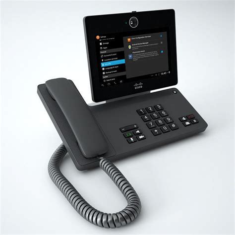 Cisco Phone Dx 650 3d Model Cgtrader